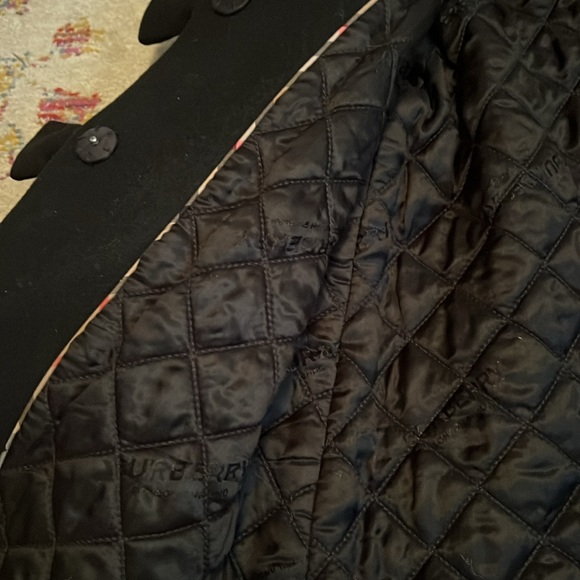 Girls Burberry Coat - Picture 3 of 6